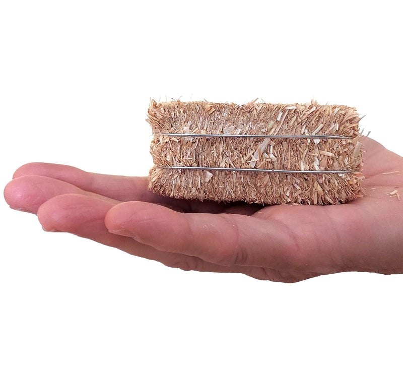 Meyer Imports Mini Hay Bales - Small - (Pack of 12) Small Decorative Hay â€“ for Craft/Farm/Halloween/Table Decoration - 2.5 x 1 Inches Each - Image 1
